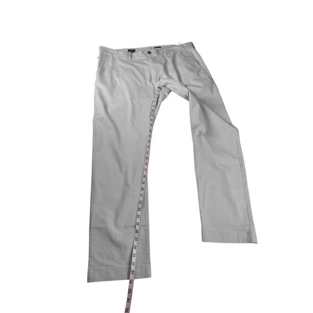 J.Crew Flex Slim Fit Chino‎ Pants Men's W38 L32 Beige New Without Tags